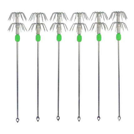 Swimerz Double Crown Squid Spikes, 15cmL, 27mm Crown, 6 pack.