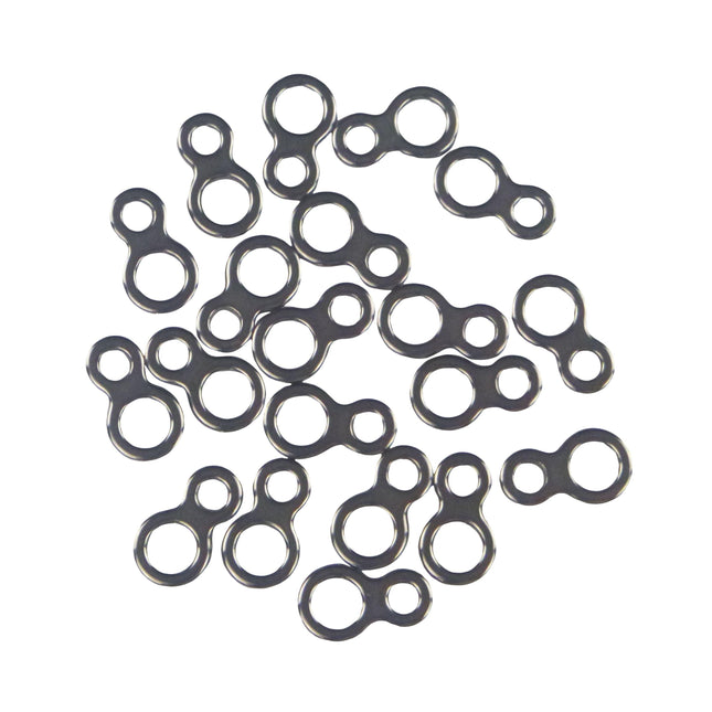 Swimerz 225kg Solid Double Rings, 17mm, 20 pack.