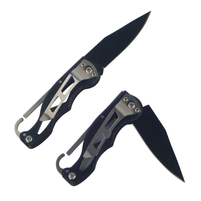 Rig Ezy Light Rigging Knife, Folding, Black.