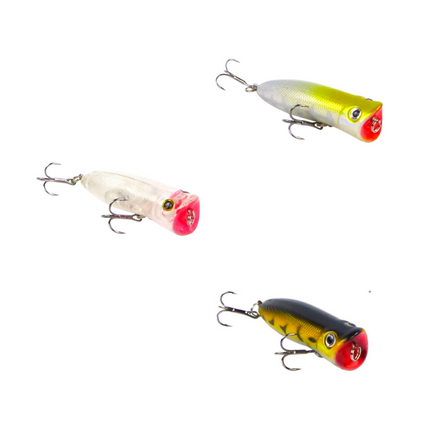 Toppu Mizzu Popper, 55mm, Black & Gold.