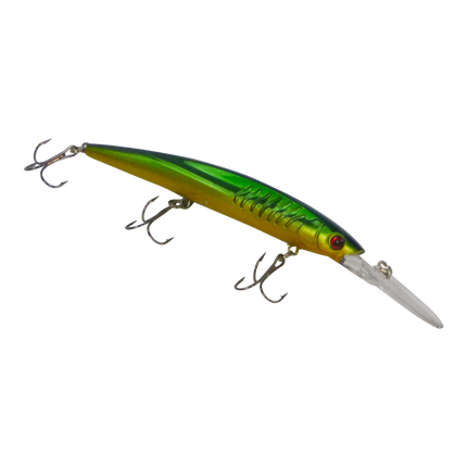 Finesse 'Flash Minnow' Blaze, 150mm Deep Diving Lure.