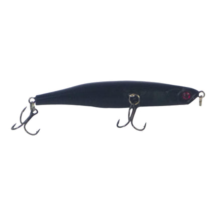 Toppu Mizzu Sidewinder Bent Minnow, 95mm, Carbon.