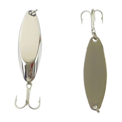 Finesse Chrome Kaster Jig, 21 Grams. Pack of 2 Jigs..