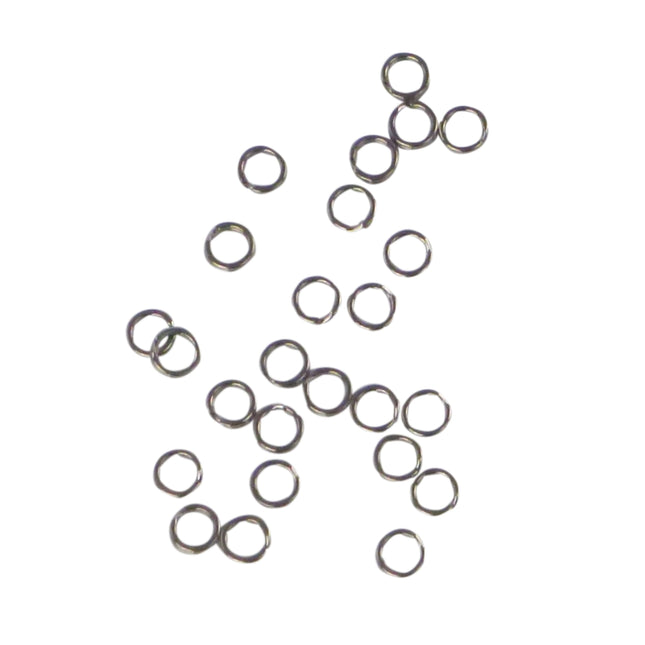 Swimerz 6mm Split Ring Stainless Steel, 25 Pack.