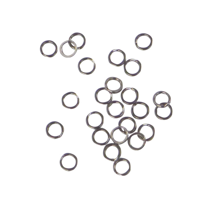 Swimerz 7mm Split Ring Stainless Steel, 25 Pack.