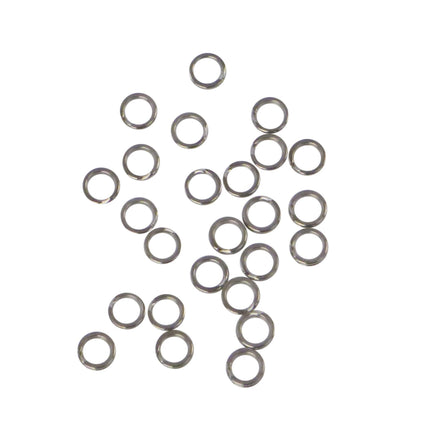 Swimerz 9mm Split Ring Stainless Steel, 25 Pack.