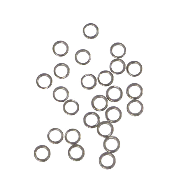 Swimerz 9mm Split Ring Stainless Steel, 25 Pack.