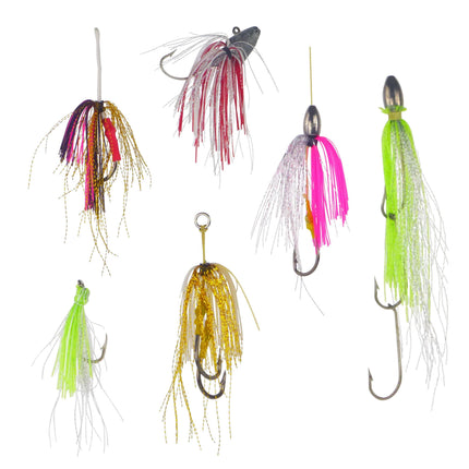 Dekoi Jigging Skirts, Purple/Gold.