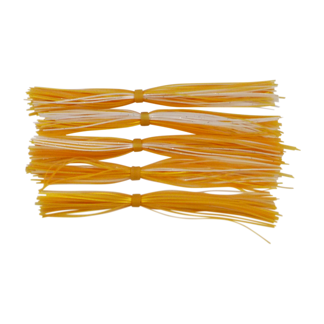 Dekoi Chatterbait Lure Skirts, Gold Shine.