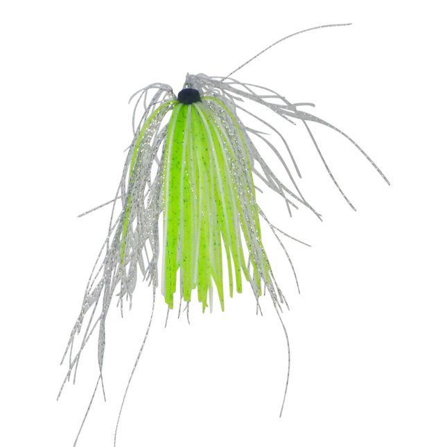 Dekoi Krystal Snapper Skirts, Silver Chartruese.