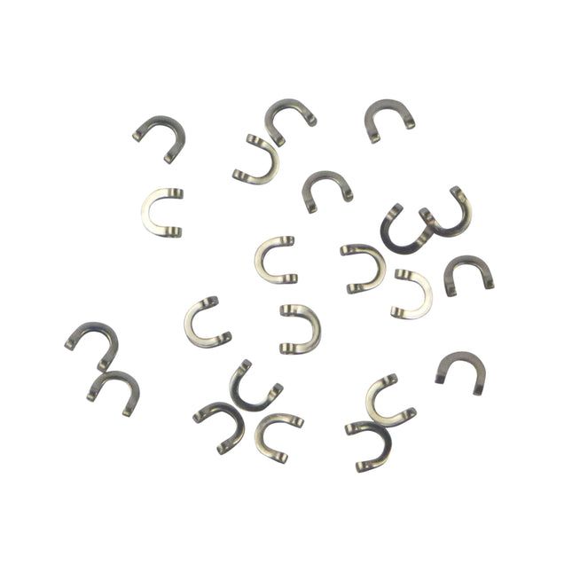 Artizan Clevis, Folded Brass, Large, 20 pack.
