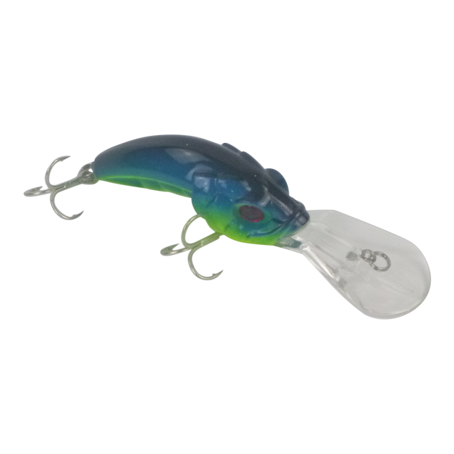 Finesse Leapfrog Deep Diver, 100mm, Lime Blue.