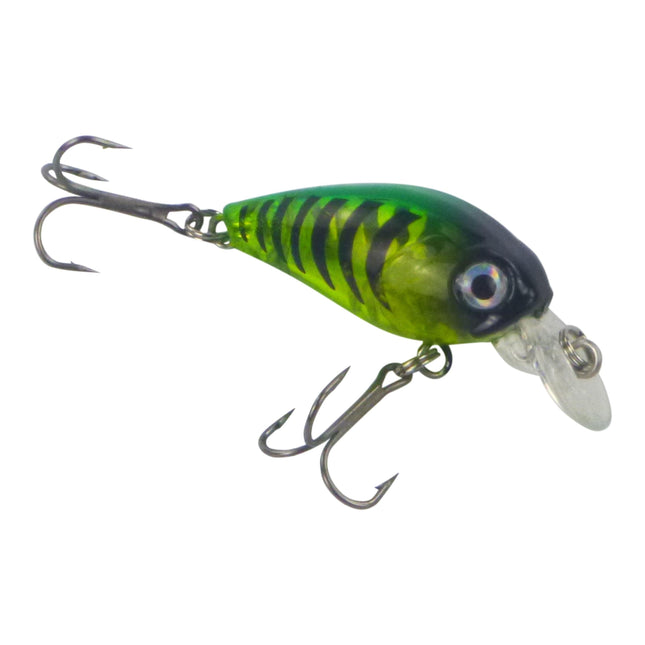 Finesse Chisana Crankbait, Green Bandit, 45mm.