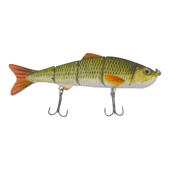 Finesse Naturals 4 Segment Swimbait, 110mm, Carp.