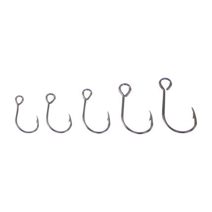 Swimerz Big Eye Inline Lure Hooks, Size 2, 10 Pack.