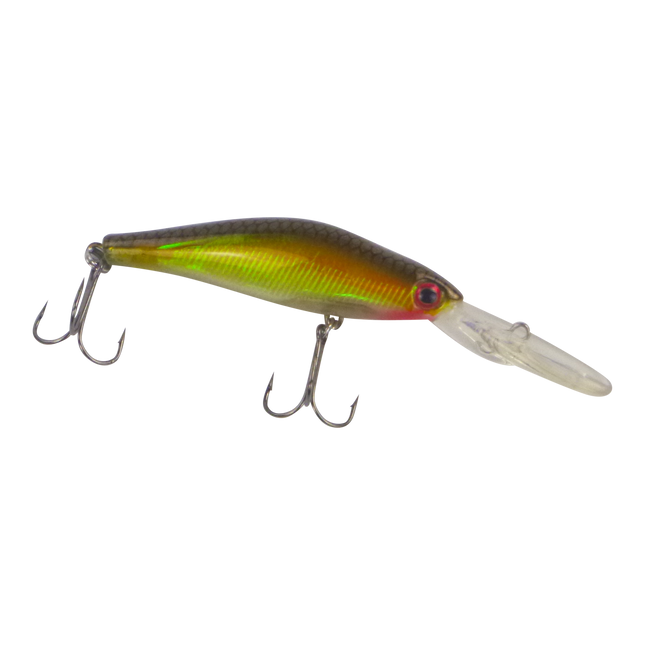 Finesse Longlip Minnow, Tiger Gold, 90mm.