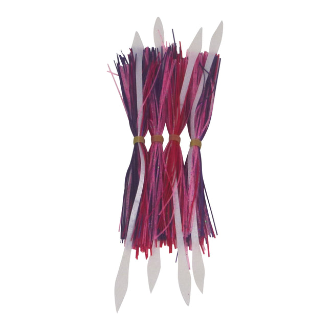 Dekoi Tailed Lure Skirts, Red Devil.