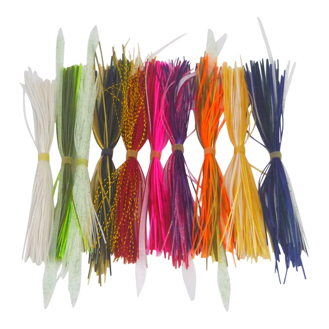 Dekoi Assorted Lure Skirts, 10 Pack.