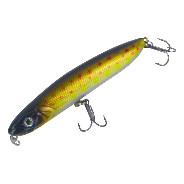 Toppu Mizzu Stickbait, 95mm, Spotted Gold.