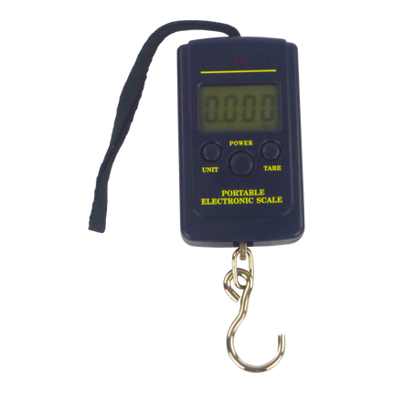 Rig Ezy Portable Electronic Scales, 40kg Capacity.