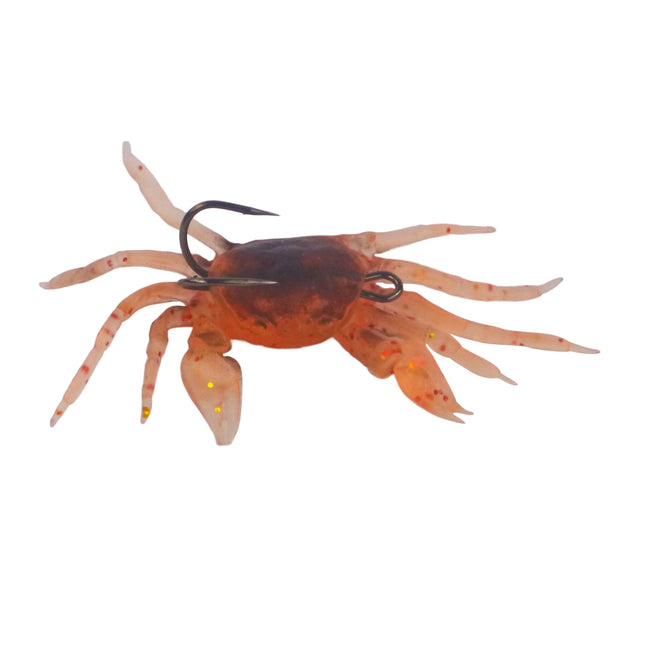 Swimerz Soft Crabs, Pink Nipper, 3 pack.
