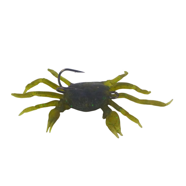 Swimerz Soft Crabs, Mud Crab, 3 pack.