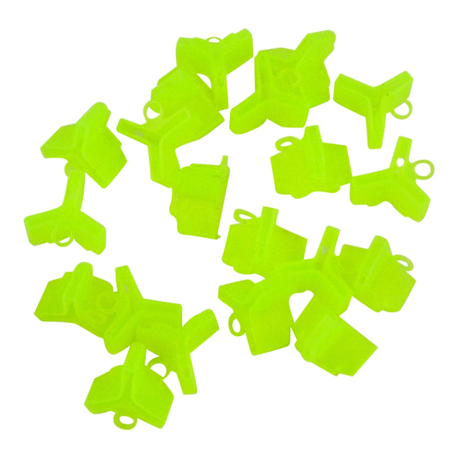 Rig Ezy Green Treble Cover, size #3, 20 pack.