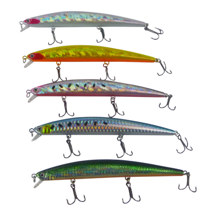 Finesse MK21 Shallow Diving Lure, 130mm, Gold Flash.