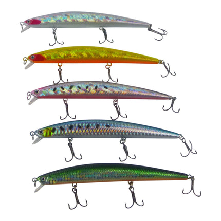 Finesse MK21 Shallow Diving Lure, 130mm, Silver Blush.