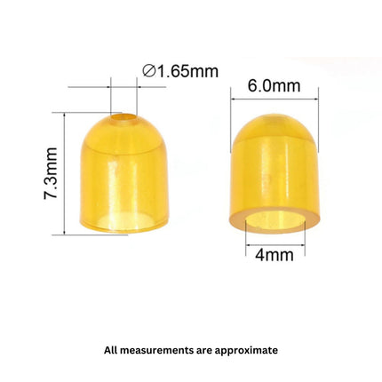 Artizan Nose Cone, 4mmID 6mmOD, Qty 50.