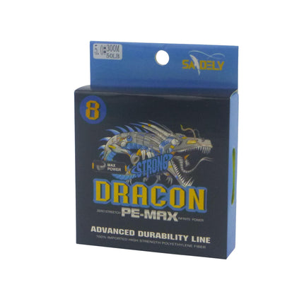 Samdely Dracon X8 Braid, Yellow, #3.0, 30lb, 300Mtr.