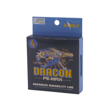 Samdely Dracon X4 Braid, Dark Green, #0.8, 10lb, 300Mtr.
