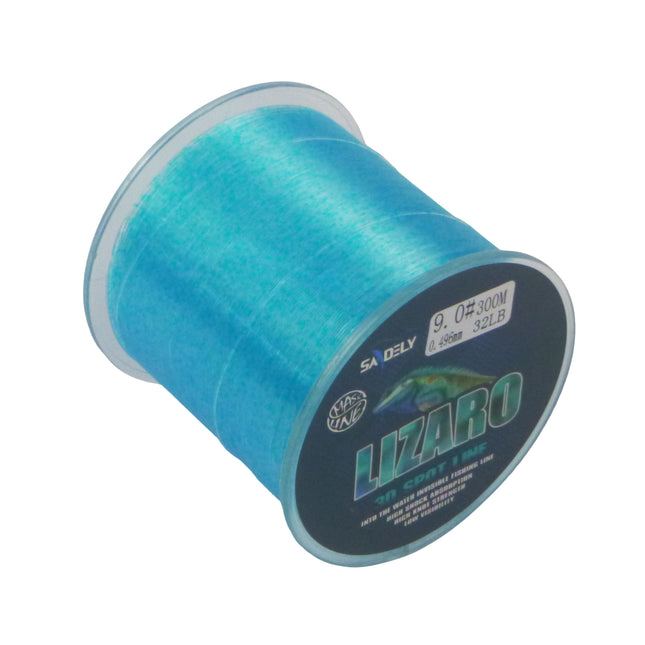 Samdely Lizaro Mono, Camo Blue, #9.0, 30lb, 300Mtr.
