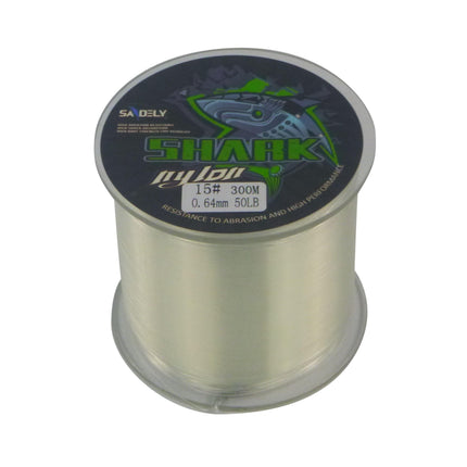 Samdely Shark Mono, Clear, #4.0, 15lb, 300Mtr.