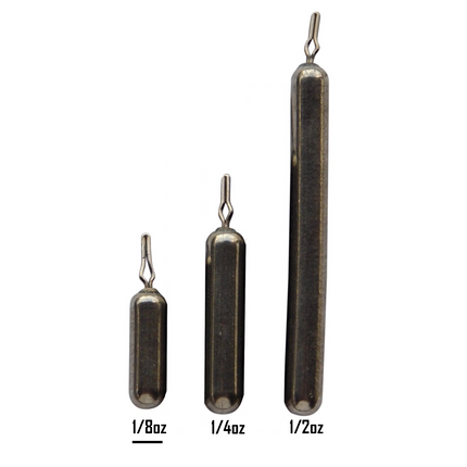 Swimerz 1/8oz Skinny Drop Shot Sinkers 20 Pack.