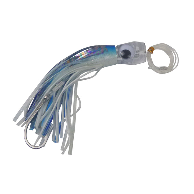 Swimerz Trolling Lure Rigs, 95gm, 23cmL, Size 8/0 Hook, Blue Ocky, 2 pack.