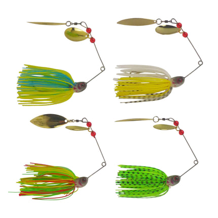 Dekoi 20gm LS22 Closed Eye Spinnerbait, Bumblebee, Qty 2.