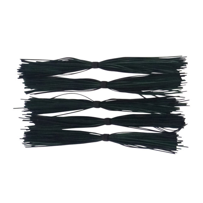 Dekoi Chatterbait Lure Skirts, Metallic Seaweed.