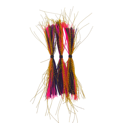 Dekoi Krystal Flash Lure Skirts, Pink N Purple.