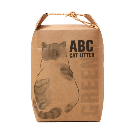 ABC Vegan Cat Litter Greens Scent 2.5KG.