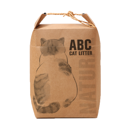 ABC Vegan Cat Litter Natural Scent 4KG x 6 Bags.