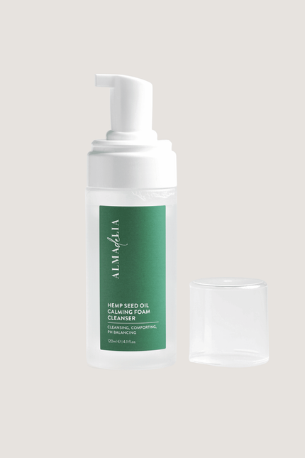 Hemp Seed Oil Calming Foam Cleanser 120ML.