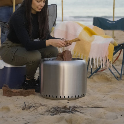 Ecoflame - The Smokeless Fire Pit & Cooking Grill.