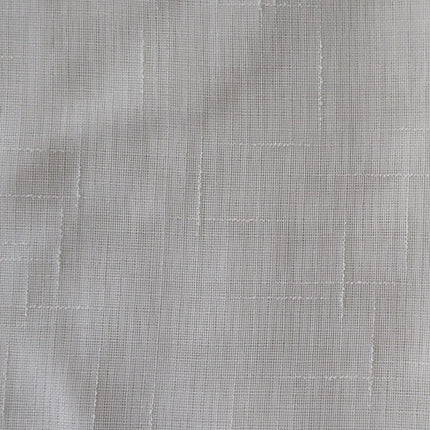 2 Sheer Voile Curtains 530cm wide 230cm long + 30 Hooks New.