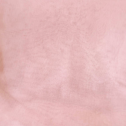 2 Long drop Sheer Voile Curtains 590cm wide 270cm Drop Pinch Pleat+30 Hook, Pink.