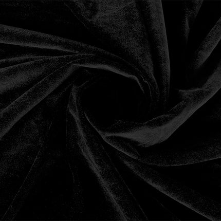 Large Thick Faux Mink Velvet Curtains Blockout 550x 230cm+Hook Pinch Pleat Black.