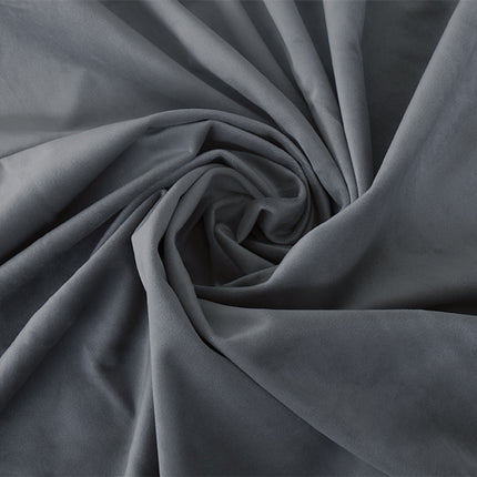 Large Thick Velvet Blockout Curtains 550x 230cm PINCH PLEAT 2 panel+Hooks Grey.