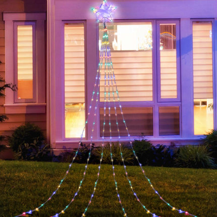 LED Waterfall Star 3m 200 LEDs Multi-Color.