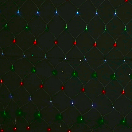 Solar 150 LED Net Light available in 4 Colors - Multicolor.