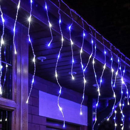 500 LED Icicle Lights – available in 4 Colors - Multicolor.